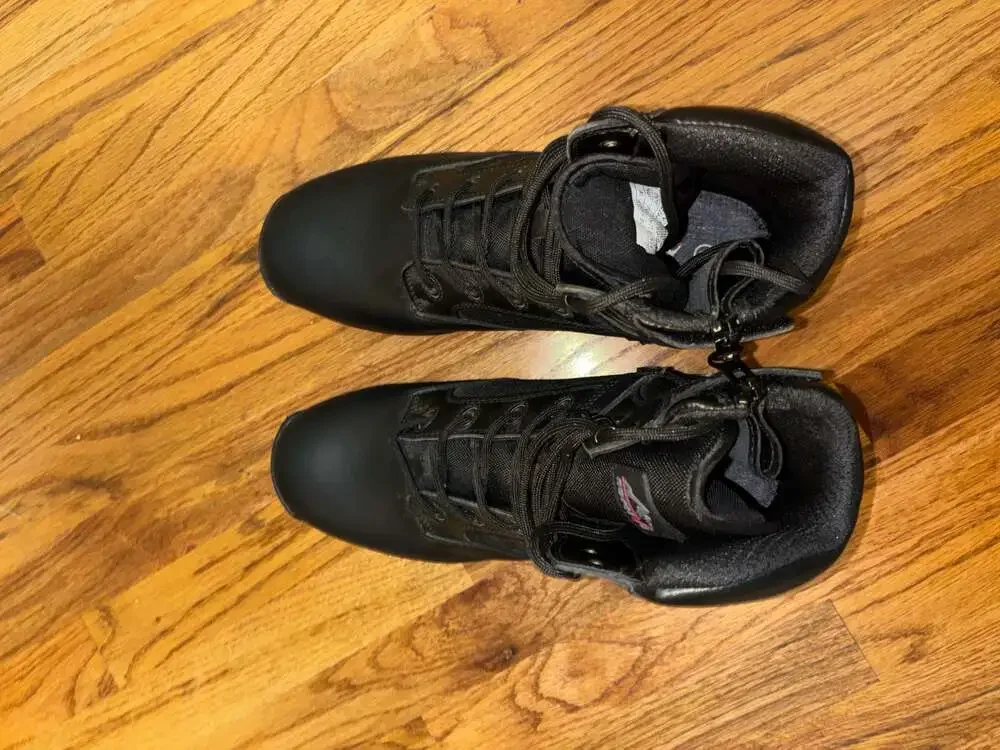 Nortiv 8 Men's Military Tactical Side-Zip Combat Boots